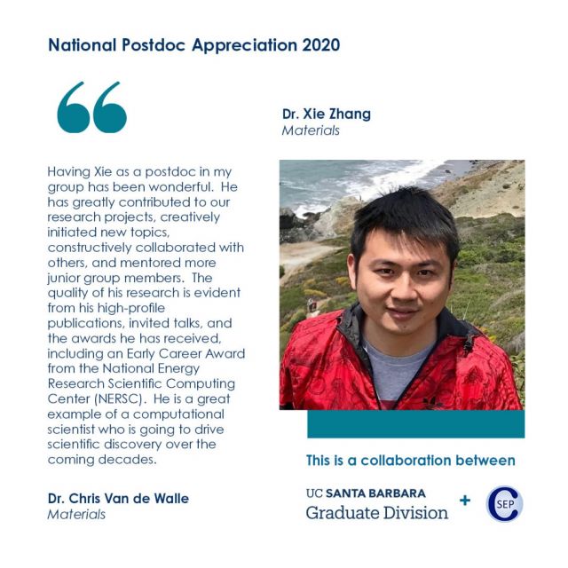 Post recognizing Xie