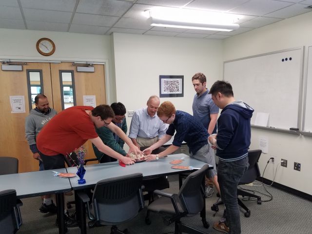 Going after the cake