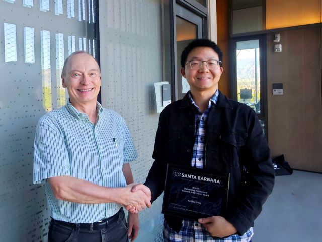 Dr. Bai-Qing Zhao with Prof. Van de Walle